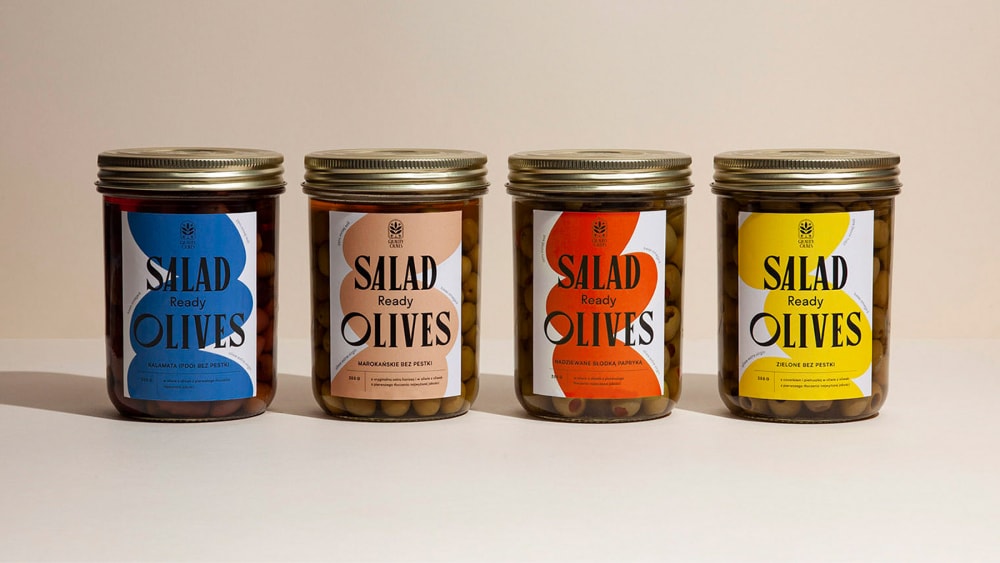 Salad ready olives, Halo creative studio, Aleksandra Zajdel, Marysia Markowska