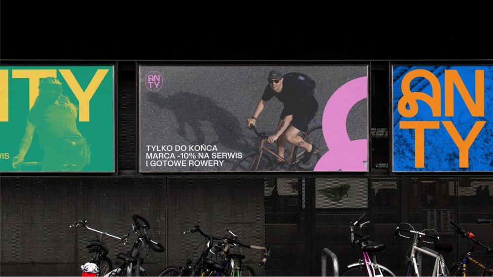 Rebranding rowerowej marki premium ANTY od Mama Studio