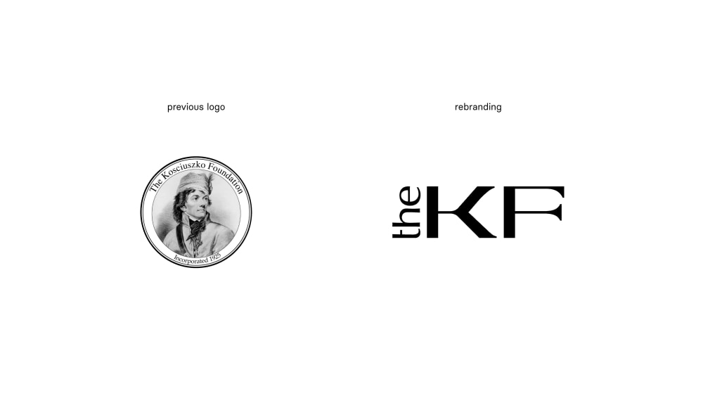 Branding The Kosciuszko Foundation od TOFU Studio