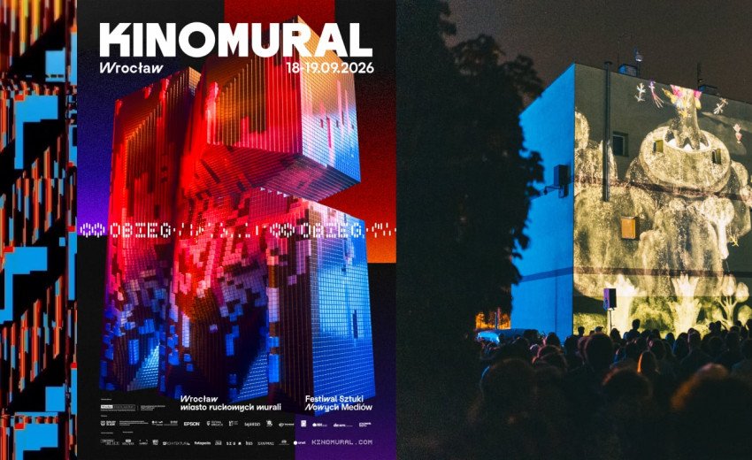 Okładka artykułu KINOMURAL 2026 &mdash; Extraweg przejmuje ścianę, Peter Burr uruchamia cyfrowy świat, a festiwal wychodzi poza własne ramy