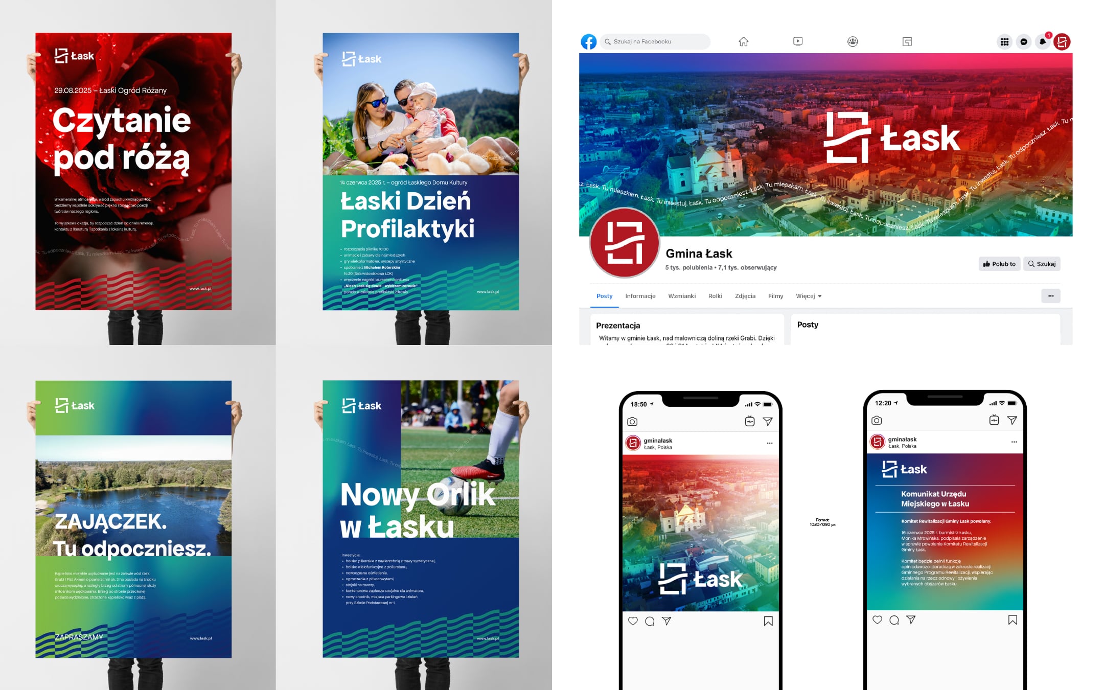 Nowe logo Łask