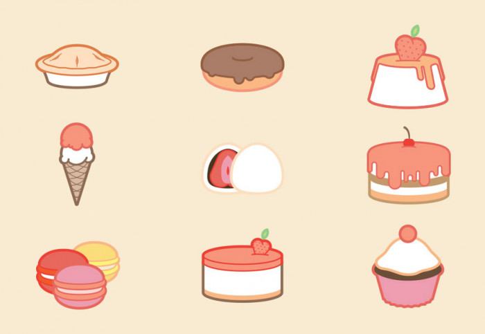 Free-sweets-desserts-icon-set