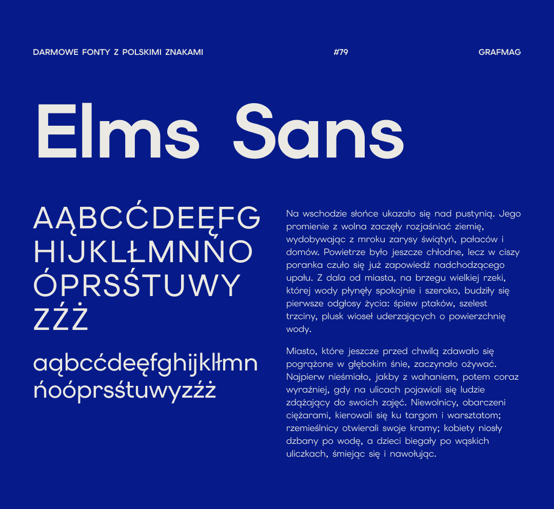 Darmowe fonty z polskimi znakami