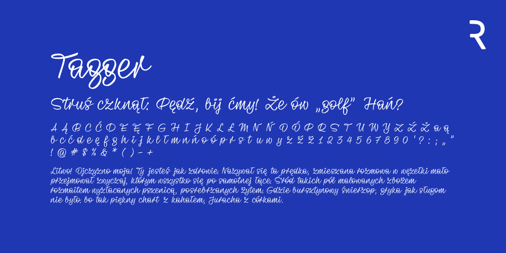Lista 50 darmowych fontów kaligraficznych i stylizowanych na pismo odręczne