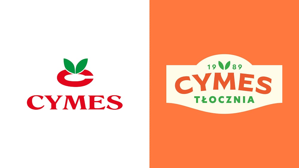Rebranding, nowe logo Cymes od BNA