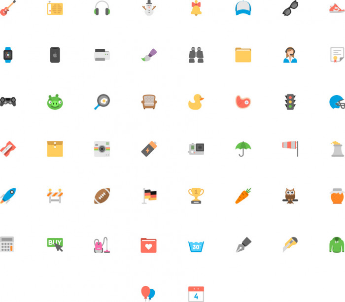 Free-Flat-Icons-Pack
