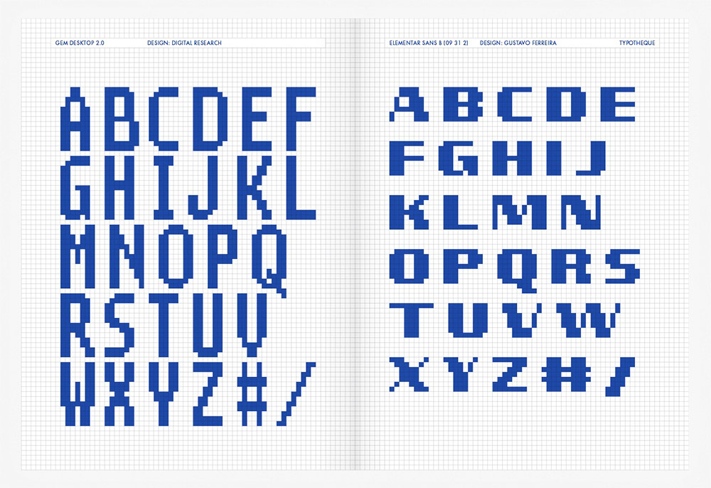 Pixel, Patch und Pattern: Typeknitting — Rüdiger Schlömer z Zurychu