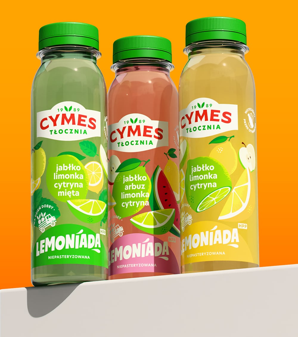 Rebranding, nowe logo Cymes od BNA