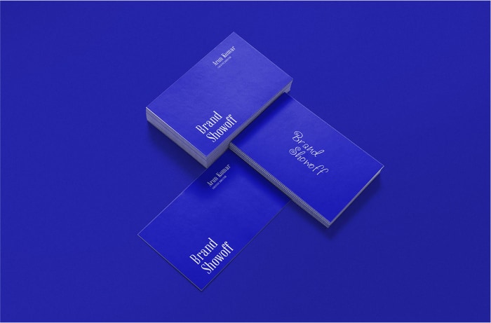 Free Business Card Mockup