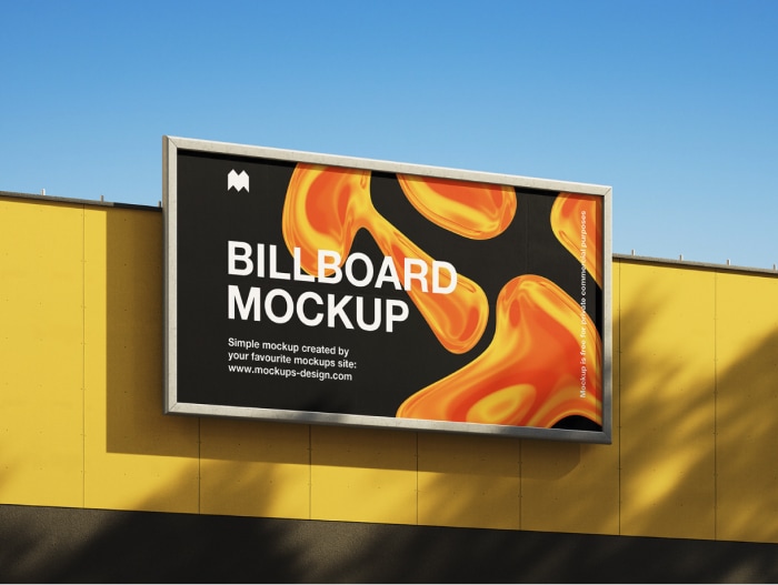 Mockup billboardu.