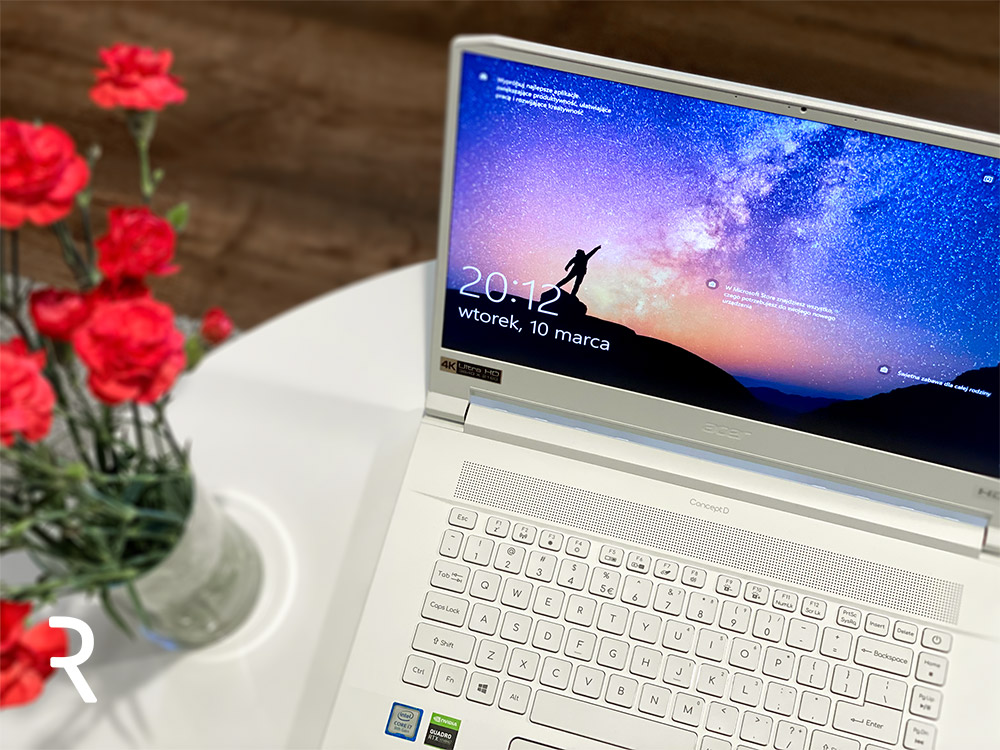 Recenzja laptopa Acer ConceptD 7 Pro