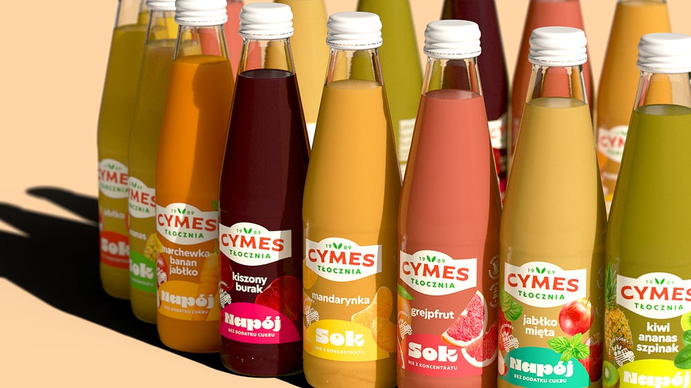 Rebranding, nowe logo Cymes od BNA
