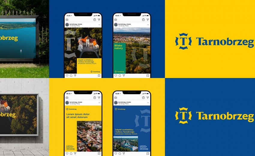 Okładka artykułu Tarnobrzeg ma nową identyfikację wizualną &mdash; Rebranding studia Proszki