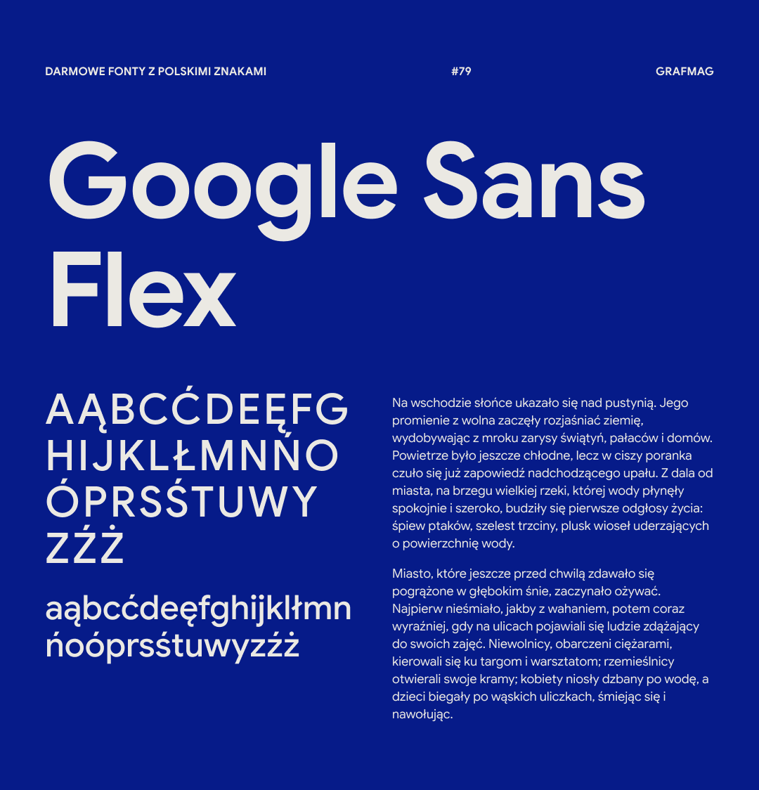 Darmowe fonty z polskimi znakami