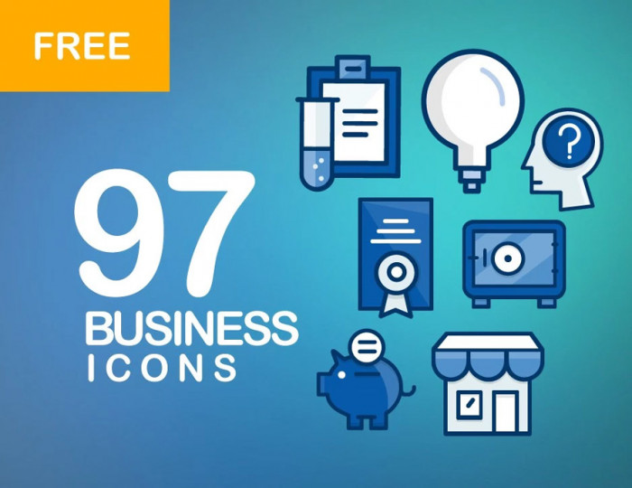 97-free-filled-line-icons
