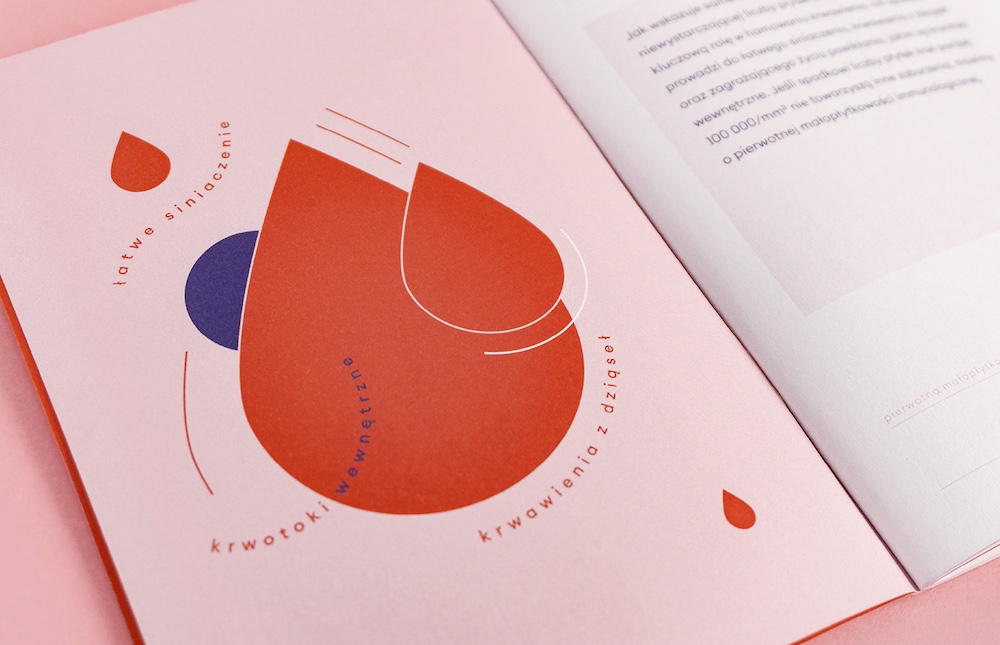 Thrombocytopenia (ITP) — Editorial Design / Brochure, Aneta Lewandowska