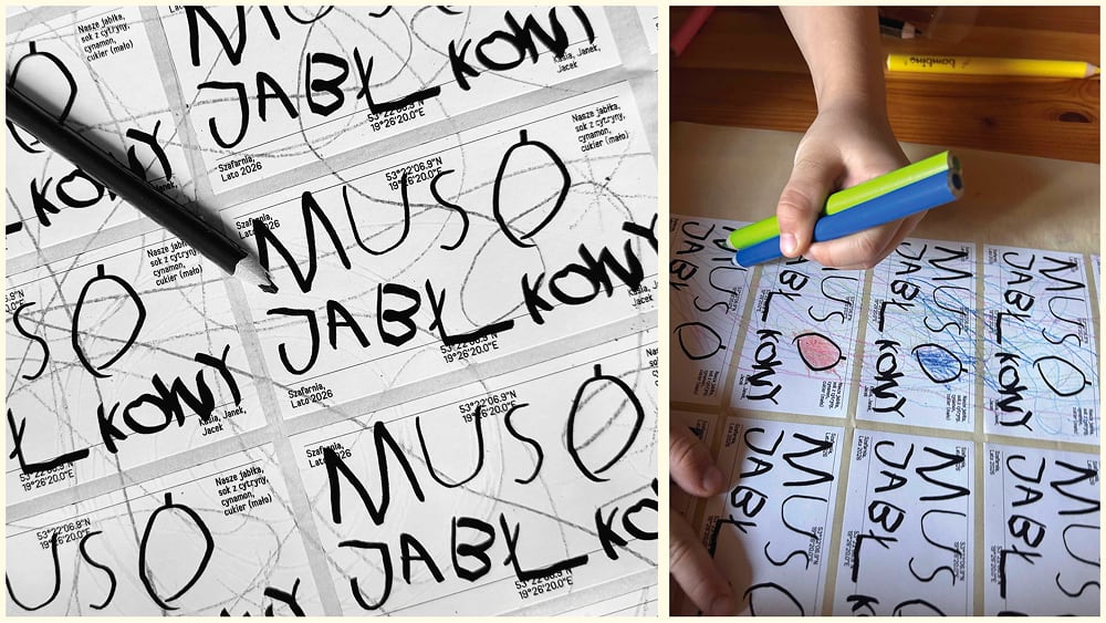 Mus Jabłkowy Janek i Jacek Walesiak