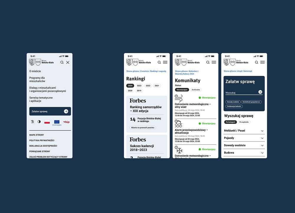 Nowa identyfikacja wizualna i strona internetowa Bielska-Białej