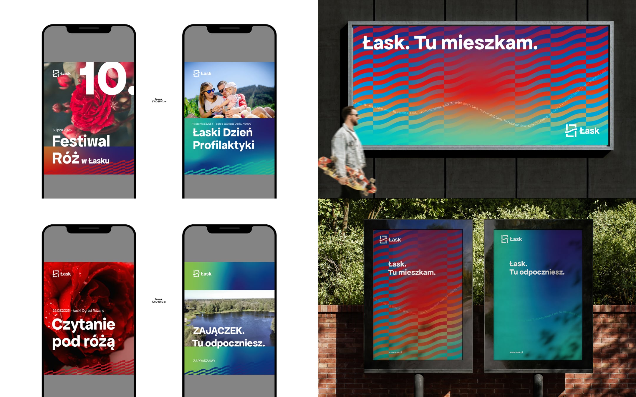 Nowe logo Łask