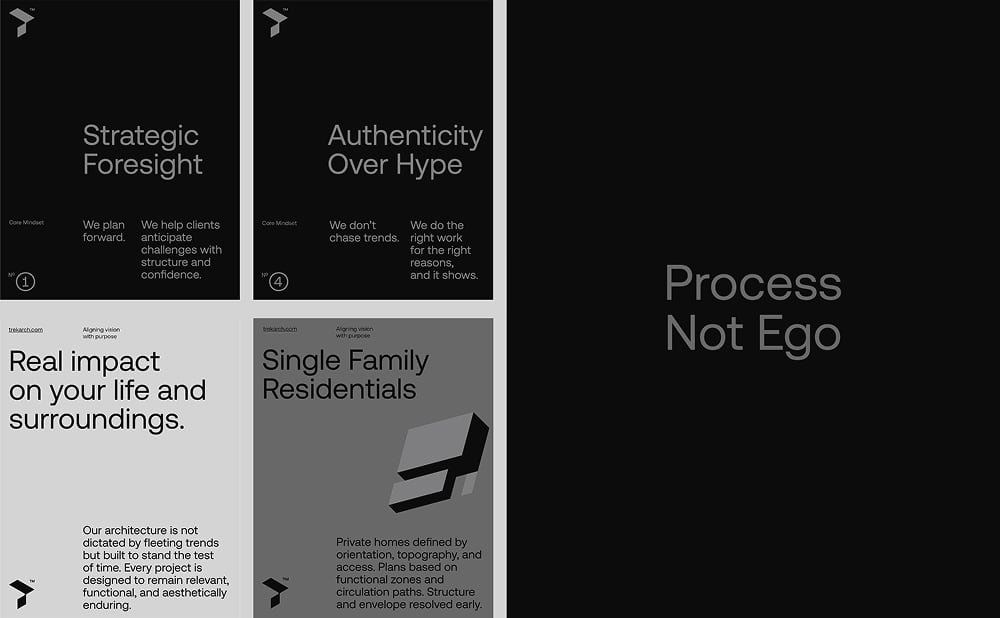 Rebranding studia Trek Architecture