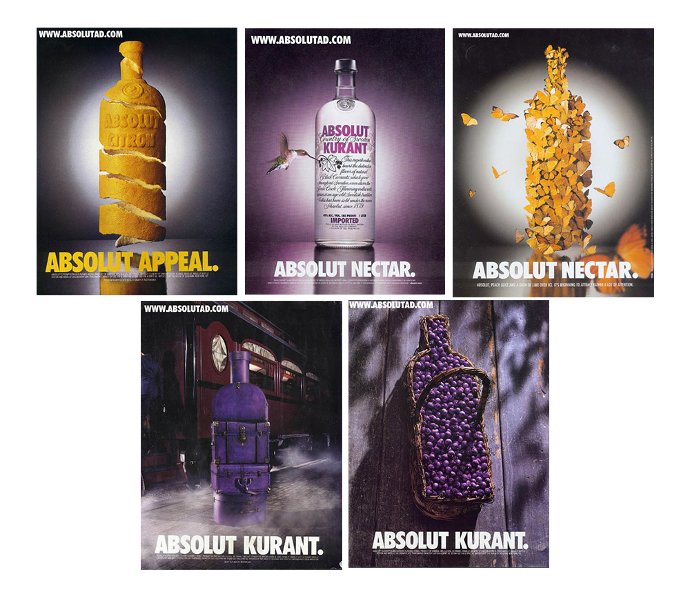 Historia kampanii reklamowej wódki Absolut