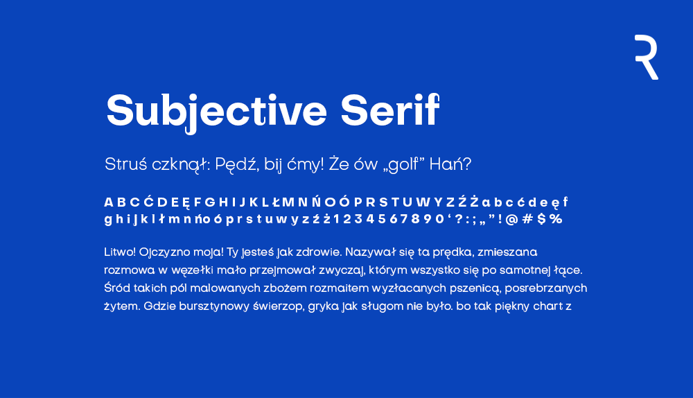 Subjective Serif