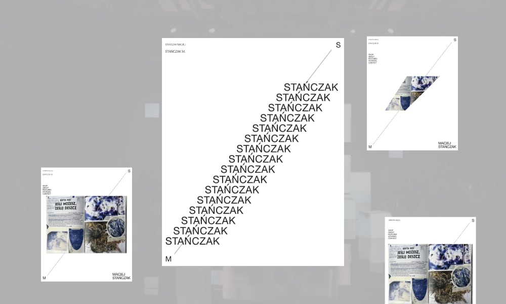 Nowy branding Macieja Stańczaka