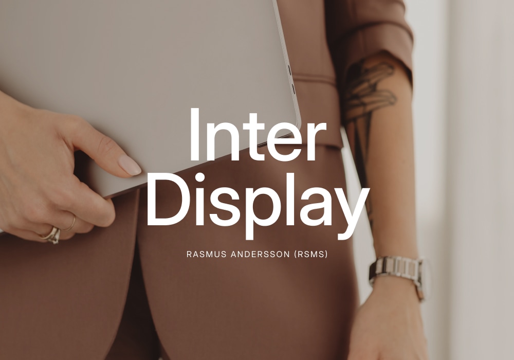 Inter/Inter Display