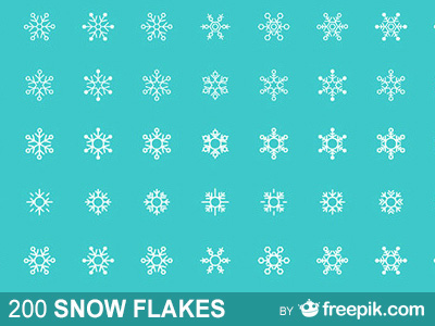200-Free-Snow-Flakes-in-vector-format