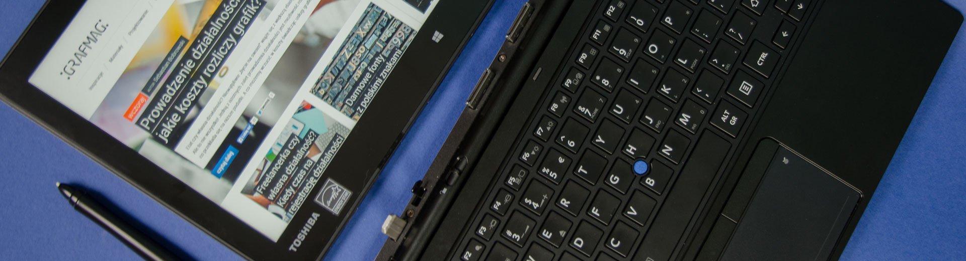 Okładka artykułu Hybrydowy tablet-laptop — Toshiba PORTEGE Z20T – recenzja