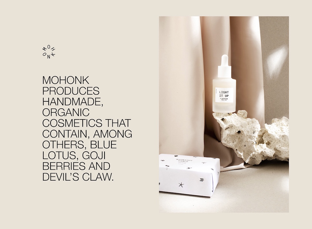 Mohonk - wild skincare branding, OWLSOME STUDIO