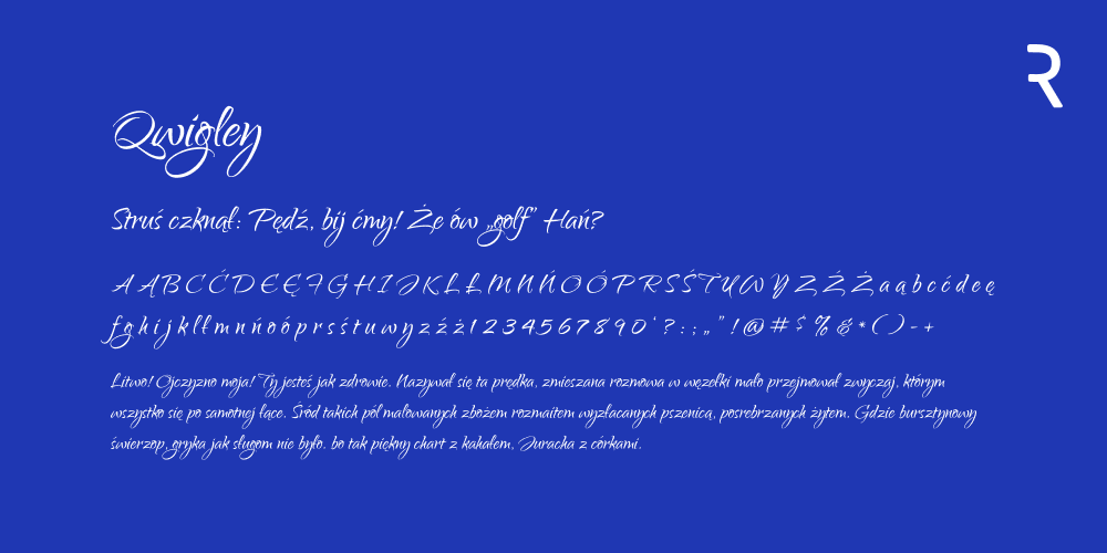 Darmowe fonty z polskimi znakami