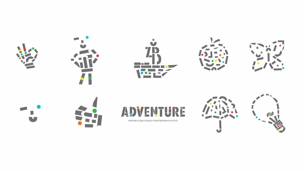 Projekty graficzne dla szkoły Adventure autorstwa Rio Creativo