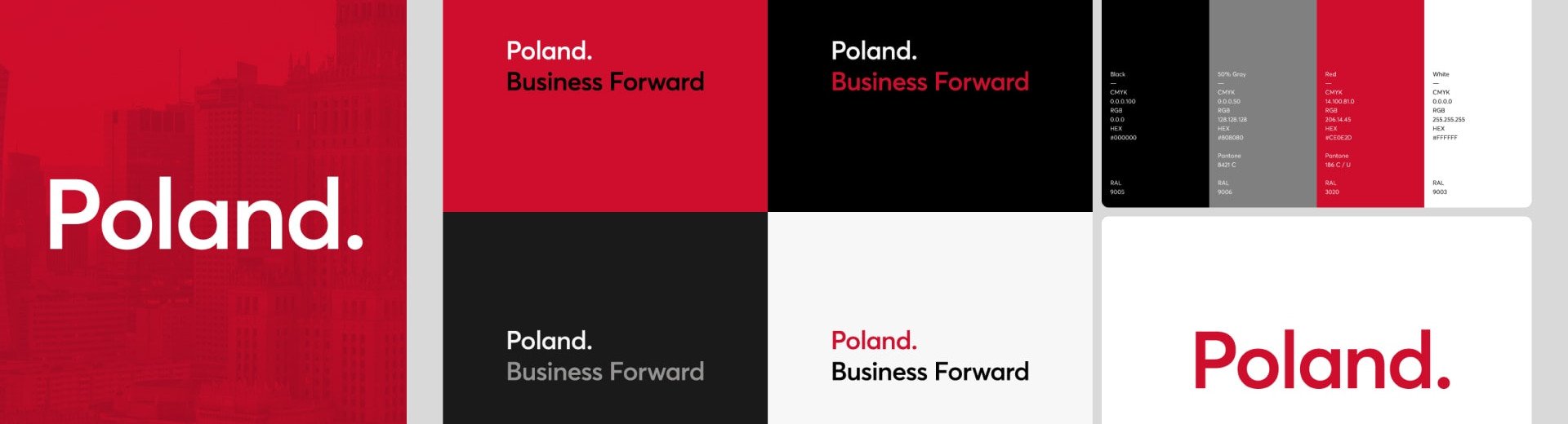 Okładka artykułu Poland. Business Forward. — Design system od Leniva° Studio.