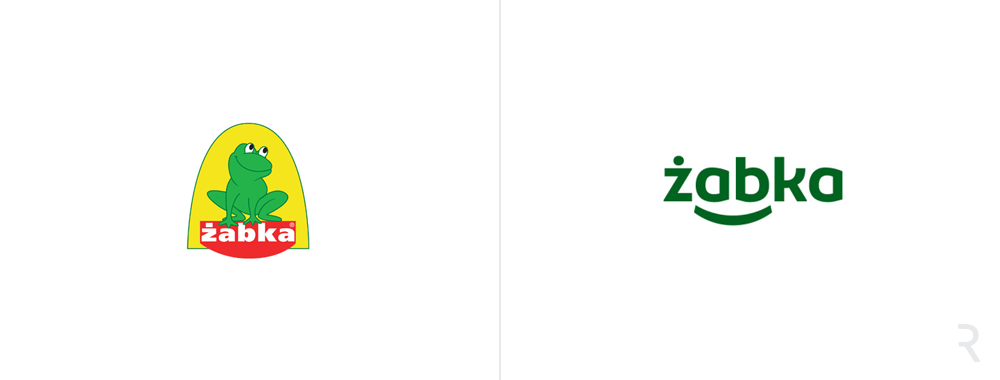 Nowe logo Żabki - rebranding marki