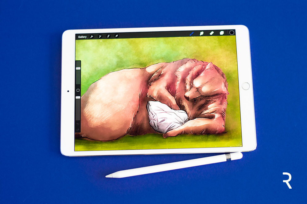Rysowanie na iPad Pro, digitalpainting, recenzja