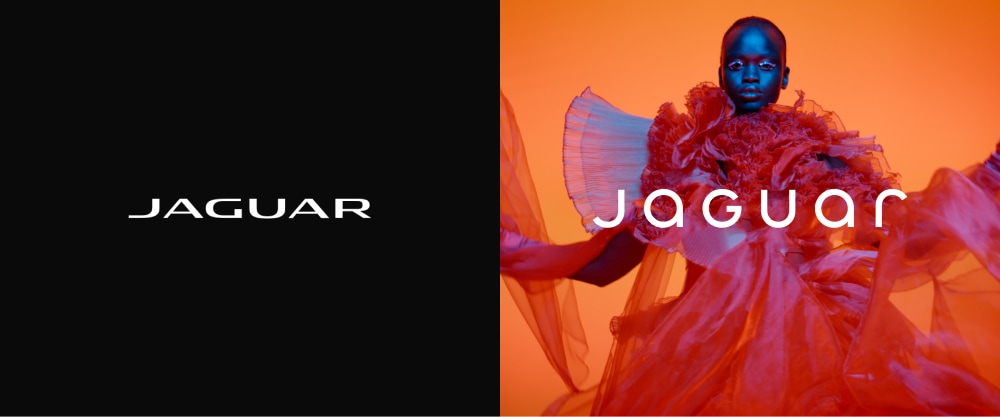 Nowe logo Jaguar - przed i po