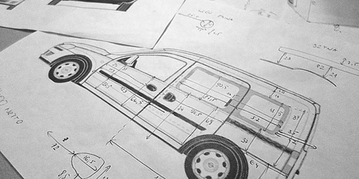 02 blueprint samochod
