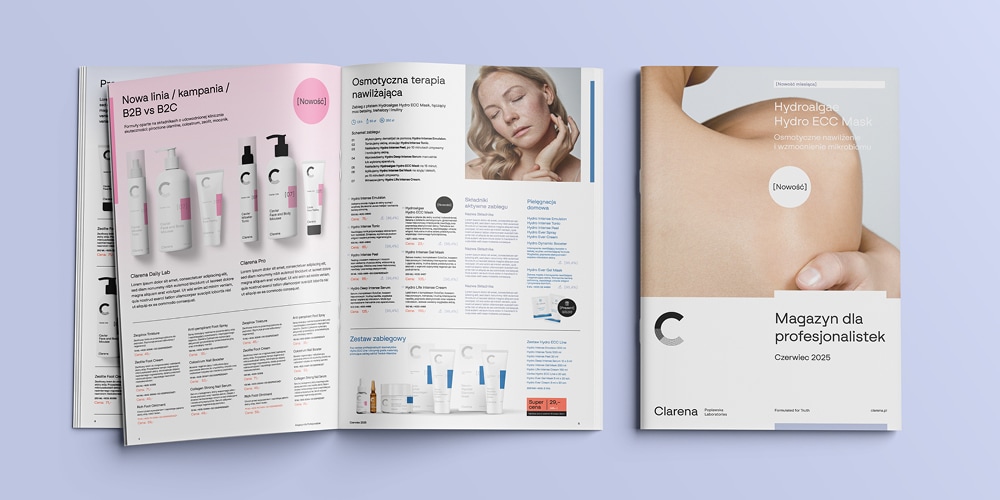 Clarena z nowym brandingiem, pozycjonowaniem i językiem marki