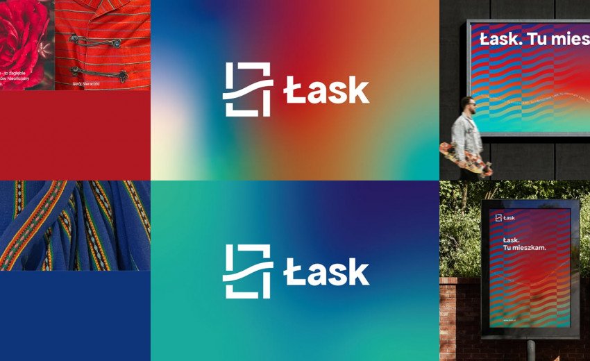 Okładka artykułu Łask z nową identyfikacją wizualną. „To więcej niż logo” — Projekt PROSZKI studio