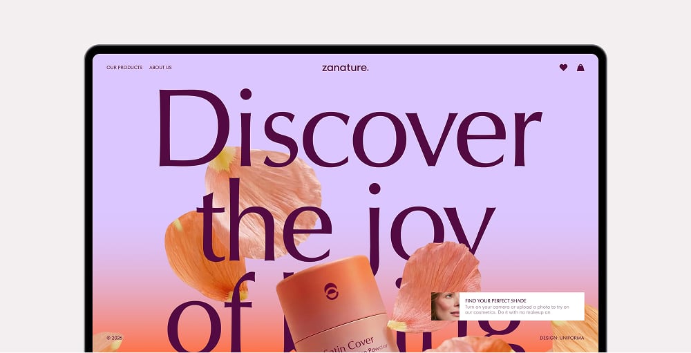 Rebranding Zanature od Uniforma Studio