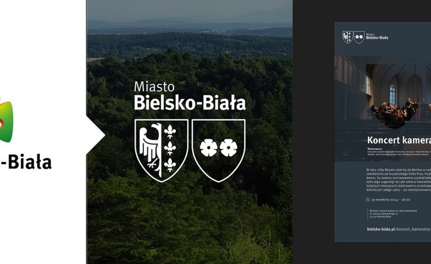 Okładka artykułu Nowa identyfikacja wizualna i strona internetowa Bielska-Białej — Projekt autorstwa studio FNC