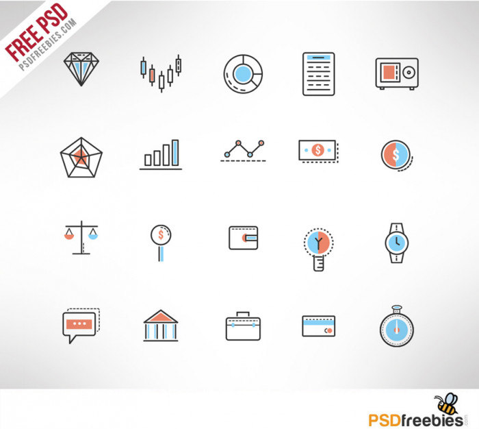 investment-doodle-icon-set-free-psd