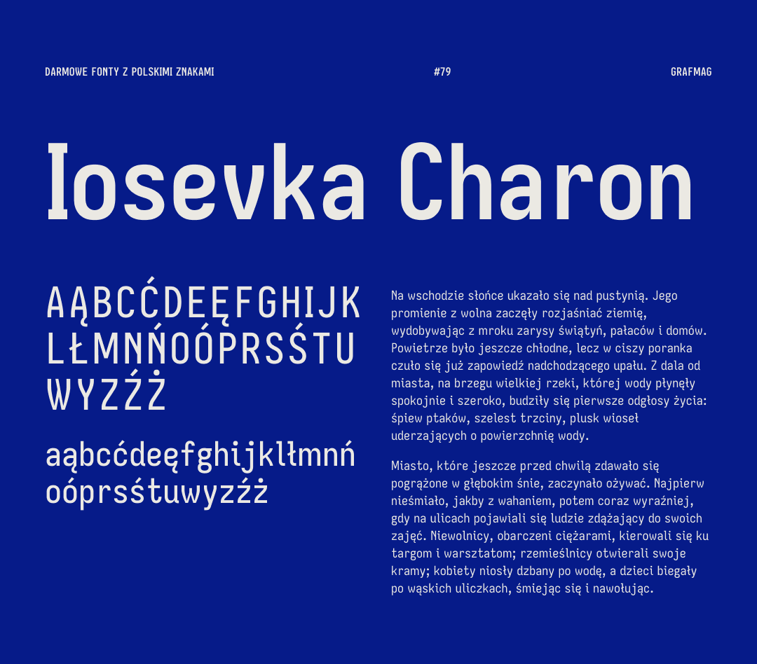 Darmowe fonty z polskimi znakami