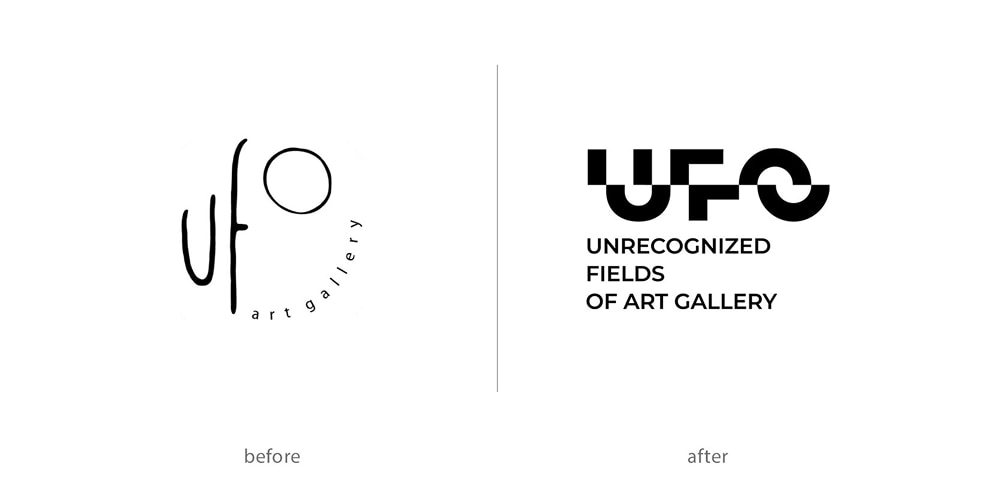 Branding UFO Art Gallery