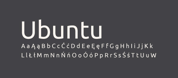 10 Darmowe fonty z polskimi znakami Ubuntu