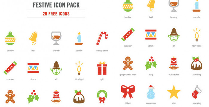 Festive-Christmas-Icon-Pack