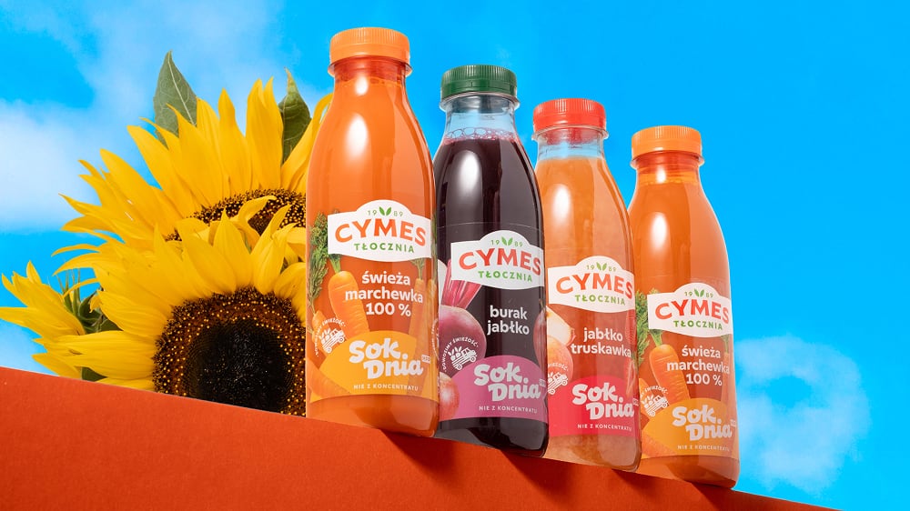 Rebranding, nowe logo Cymes od BNA