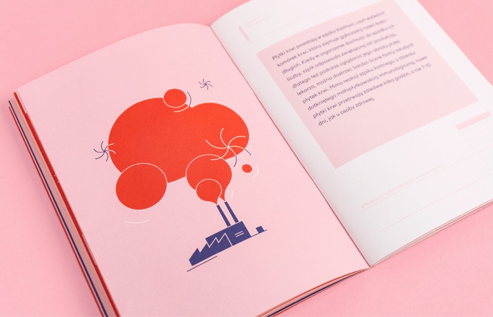 hrombocytopenia (ITP) — Editorial Design / Brochure, Aneta Lewandowska