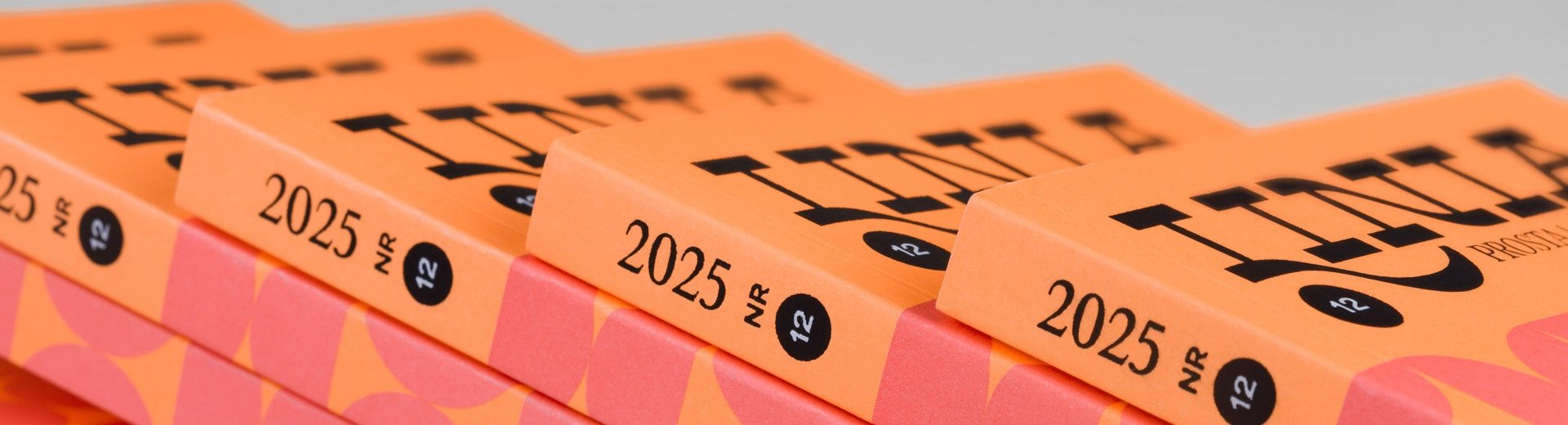 Okładka artykułu Identyfikacja pisma Linia Prosta &mdash; Projekt autorstwa Joanny Tyborowskiej